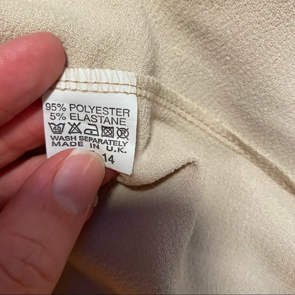 Missguided waterfall blazer in tan, Size 10 🌙 - Picture 2 of 9